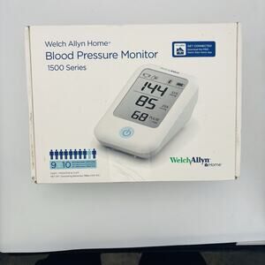 Welch Allyn Home H-BP100SBP 1500 Series Blood Pressure Monitor with Box. Tested